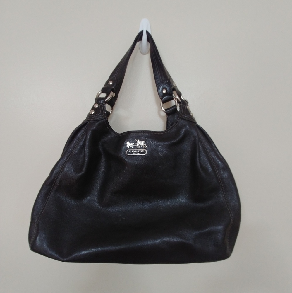 Coach Black Leather Purse